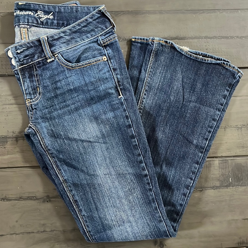 American Eagle artist boot cut Jeans size 2/26